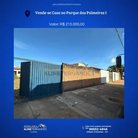 Casa em Goianésia - Residencial Parque das Palmeiras