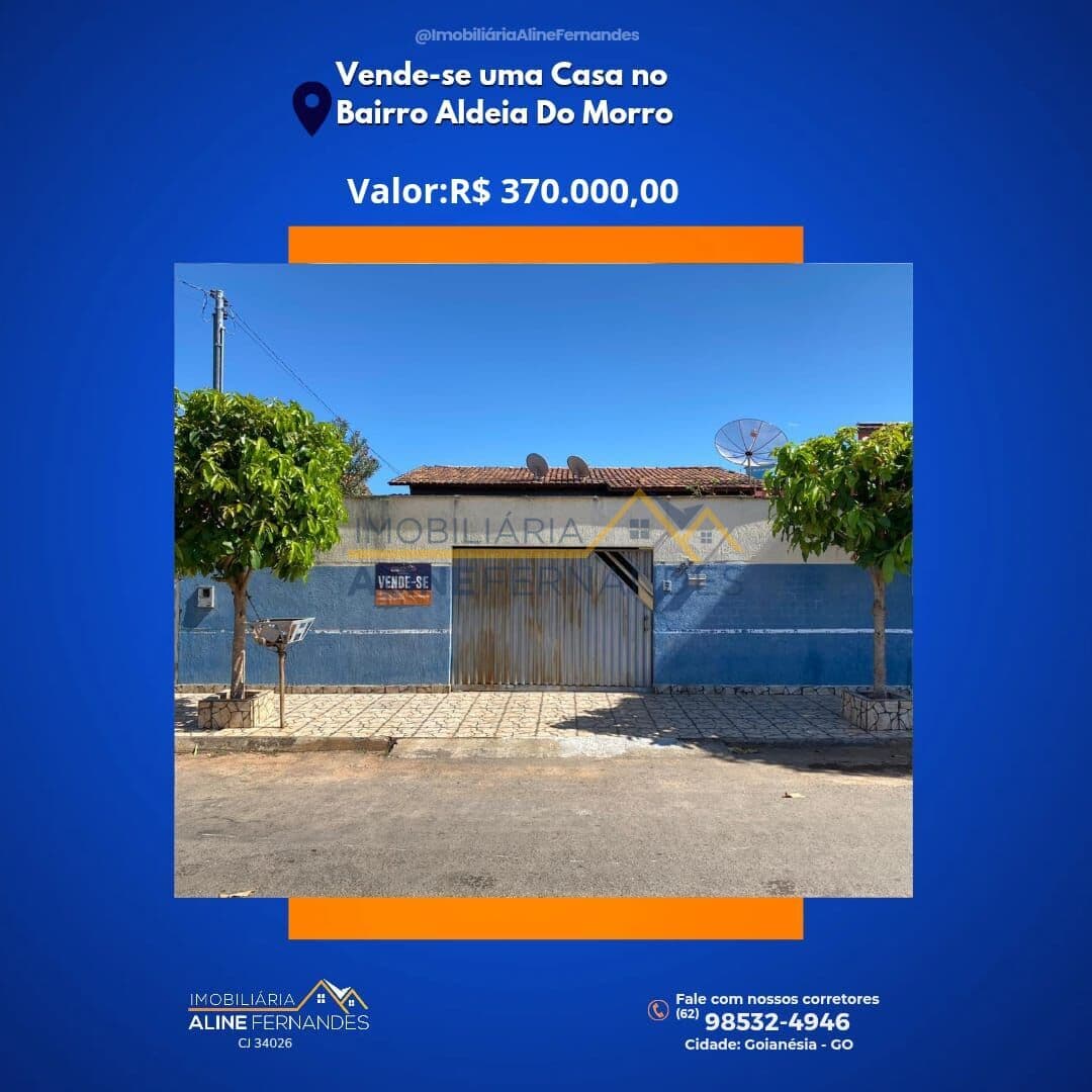 Casa em Goianésia - Aldeia do Morro