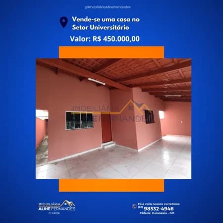 Casa em Goianésia - Setor Universitário