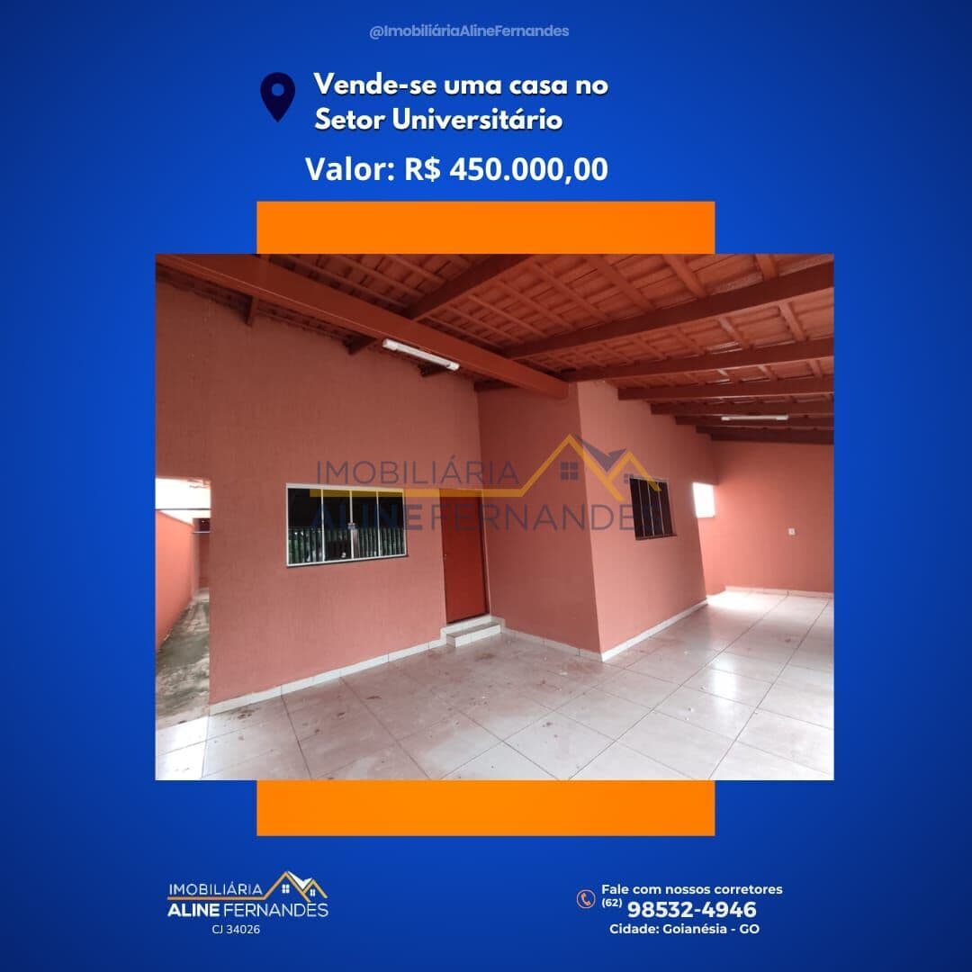Casa em Goianésia - Setor Universitário