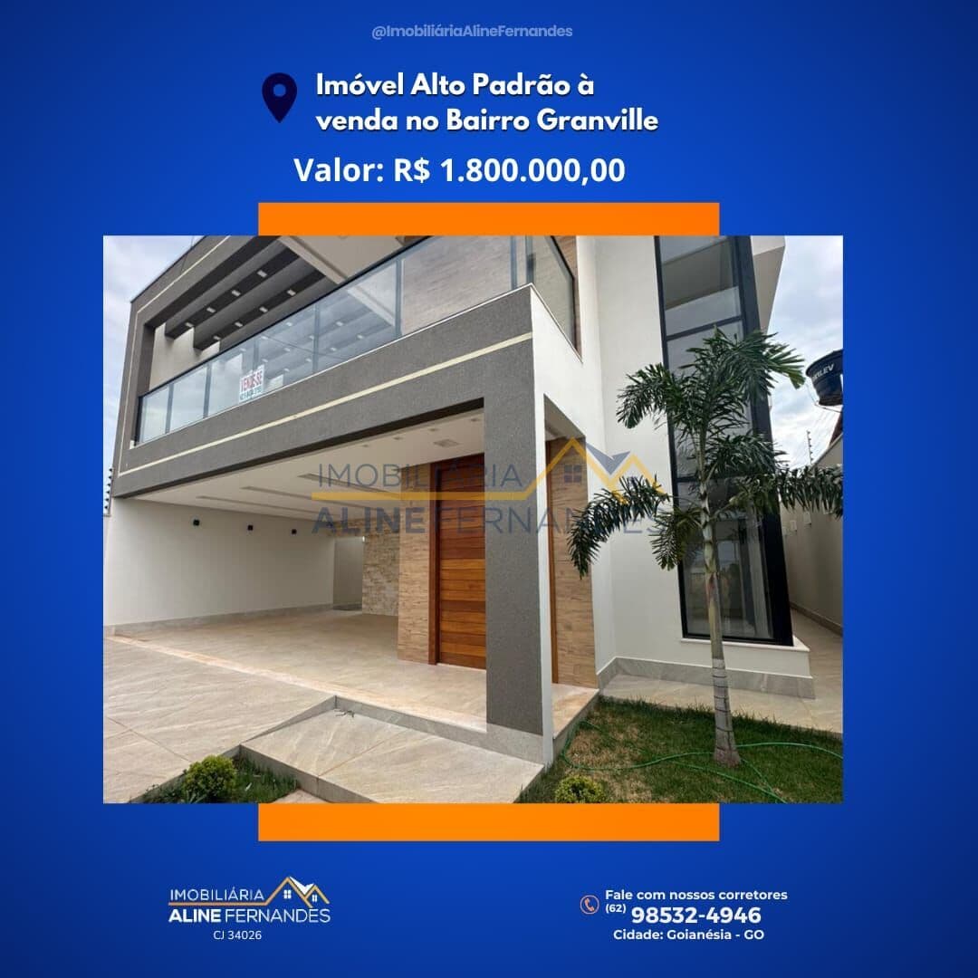Sobrado em Goianésia - Residencial Granville