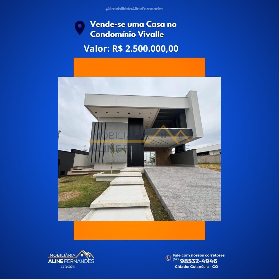 Casa em Goianésia - Residencial Vivalle Goianésia