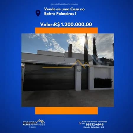 Casa em Goianésia - Residencial Parque das Palmeiras