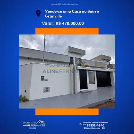 Casa em Goianésia - Residencial Granville
