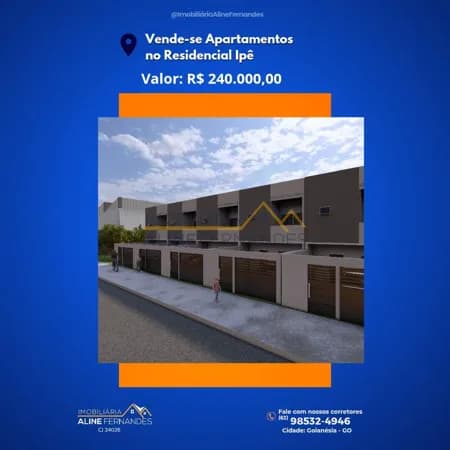 Apartamento em Goianésia - Residencial Ipês