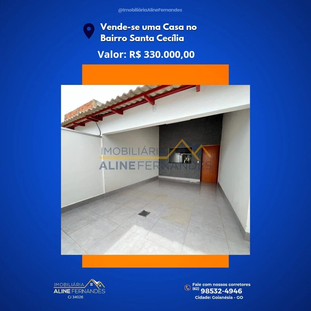 Casa em Goianésia - Santa Cecília