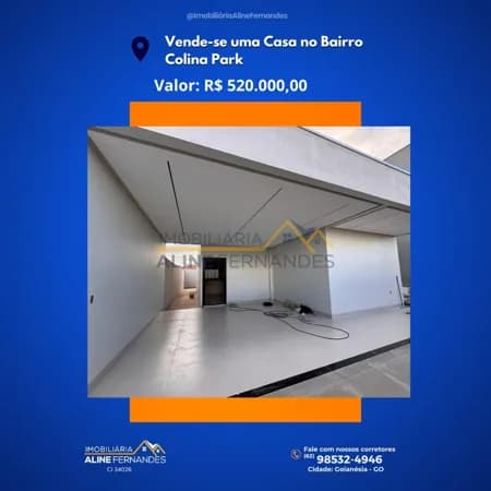 Casa em Goianésia - Colina Park Residencial