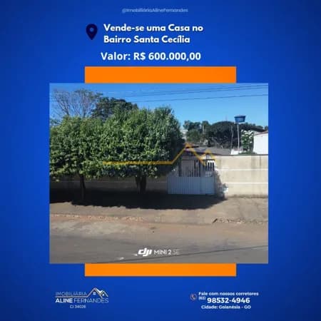 Casa em Goianésia - Santa Cecília