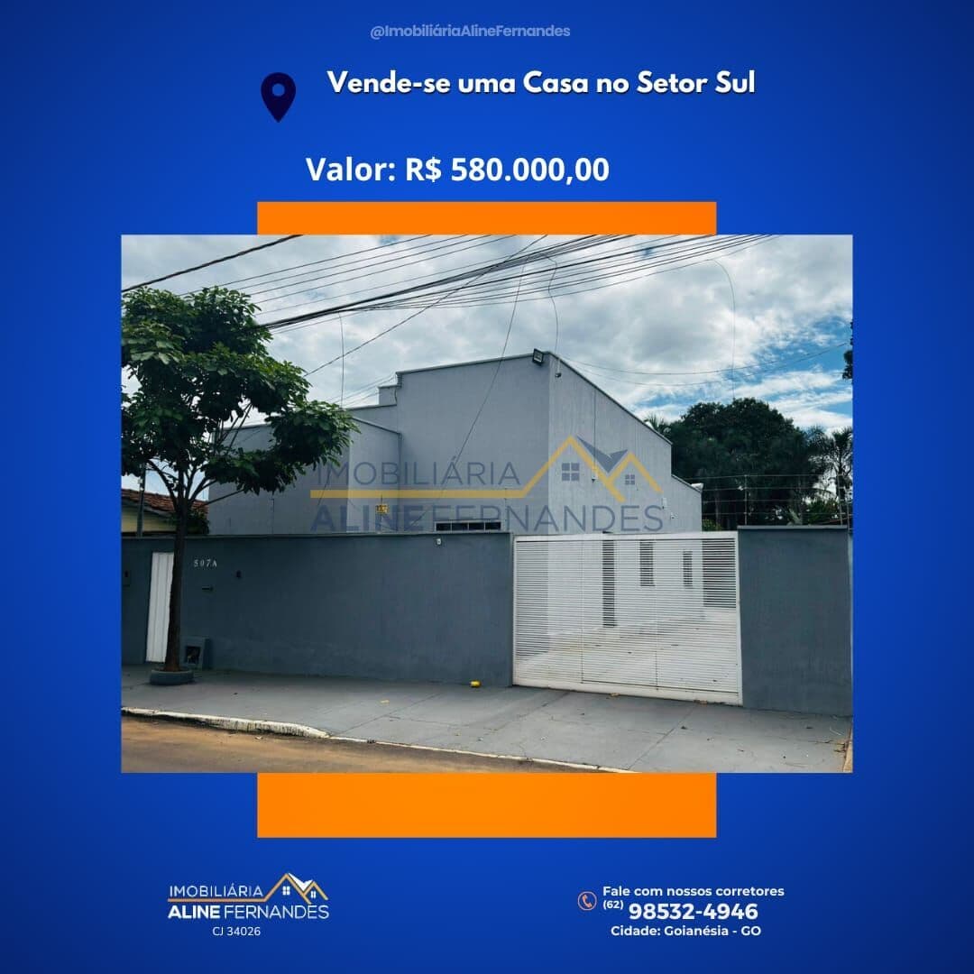 Casa em Goianésia - Setor Sul