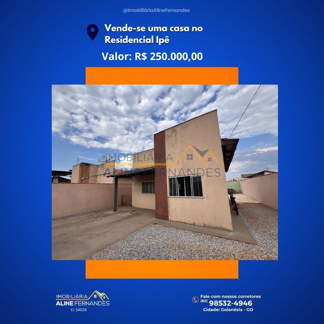 Casa em Goianésia - Residencial Ipês