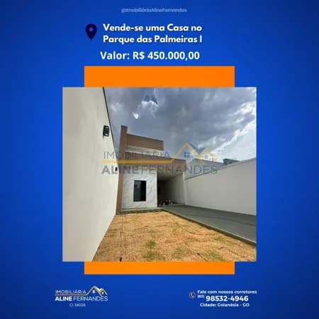 Casa em Goianésia - Residencial Parque das Palmeiras