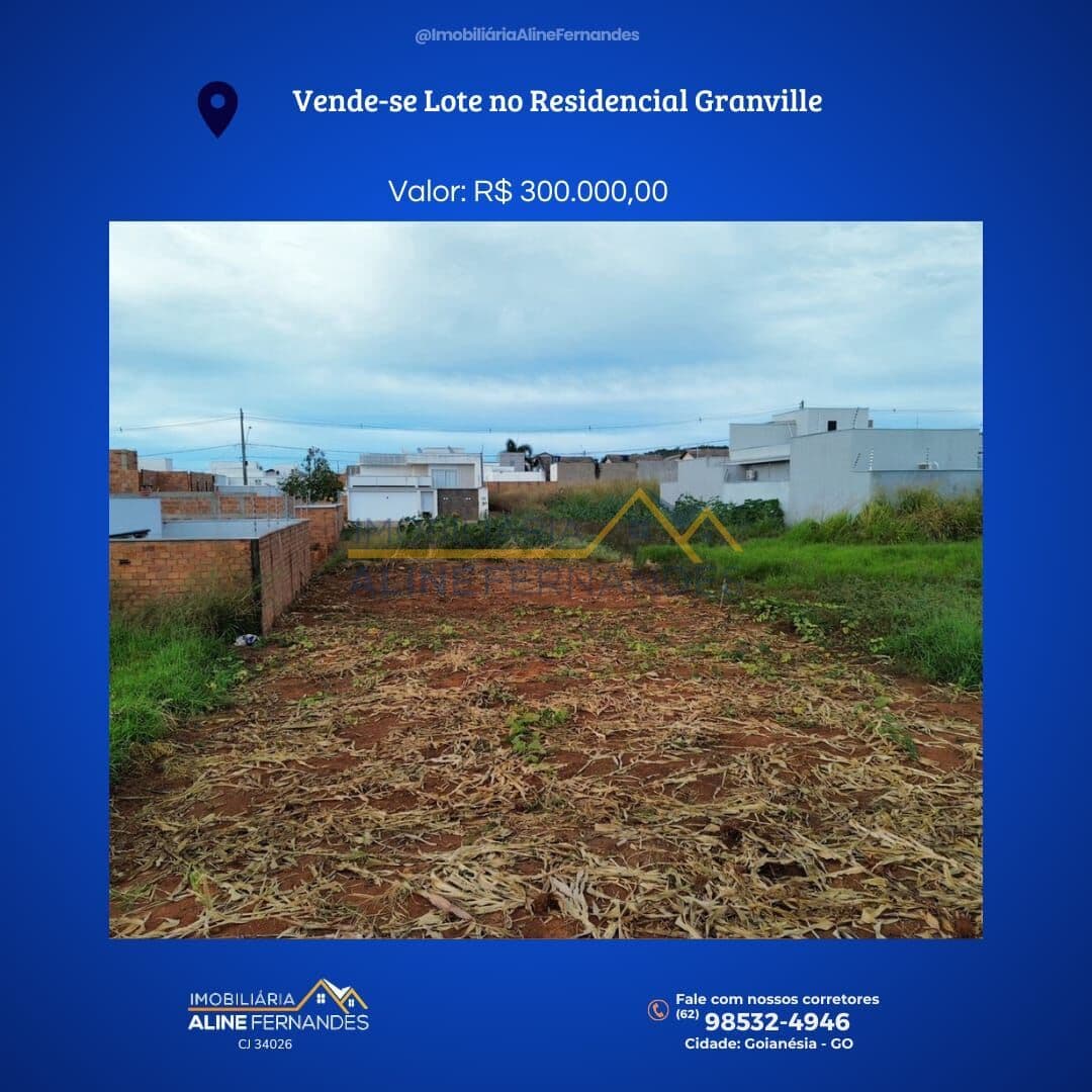 Lote/Terreno em Goianésia - Residencial Granville