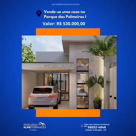 Casa em Goianésia - Residencial Parque das Palmeiras