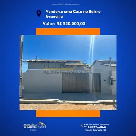 Casa em Goianésia - Residencial Granville