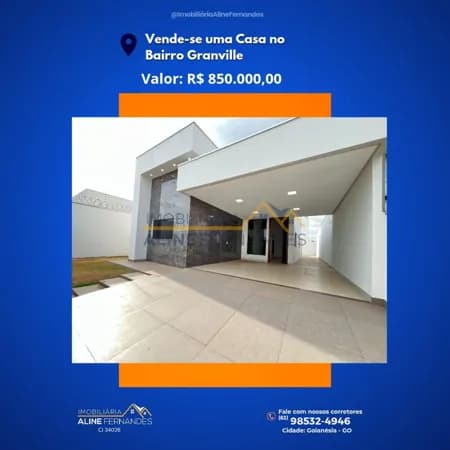 Casa em Goianésia - Residencial Granville