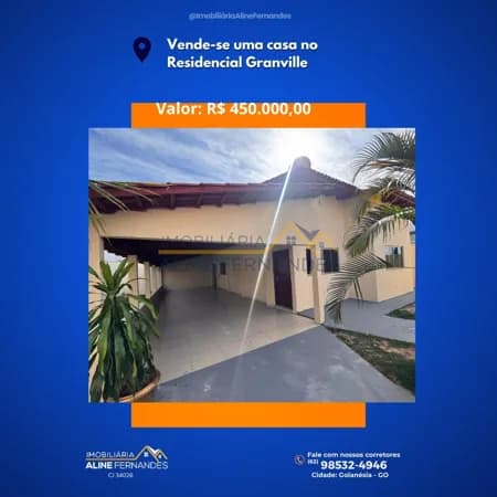 Casa em Goianésia - Residencial Granville
