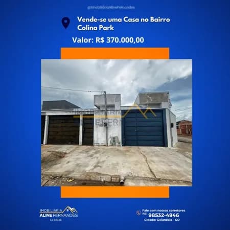 Casa em Goianésia - Colina Park Residencial