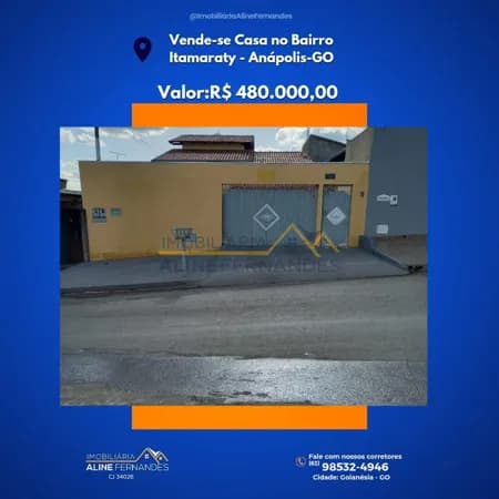 Casa em Anápolis - Itamaraty 2ª Etapa