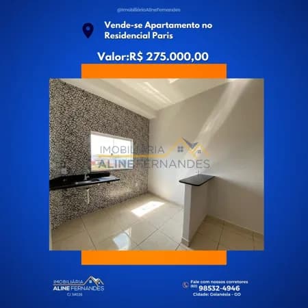 Apartamento em Goianésia - Residencial Granville