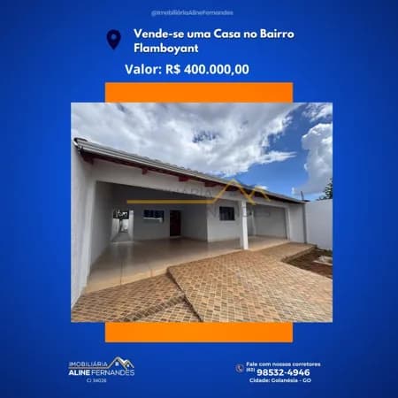 Casa em Goianésia - Residencial Flamboyant