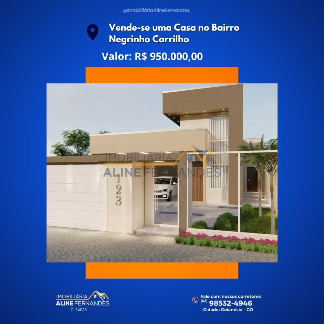 Casa em Goianésia - Carrilho