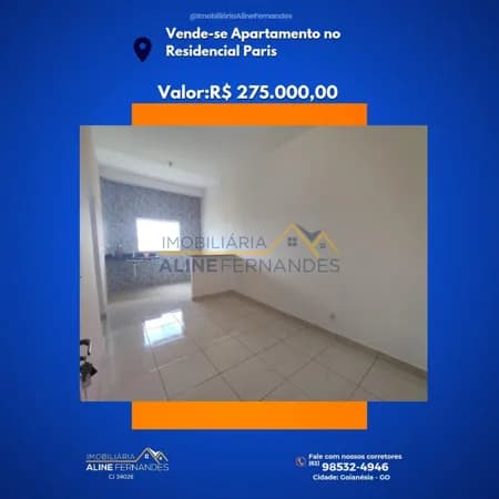 Apartamento em Goianésia - Residencial Granville