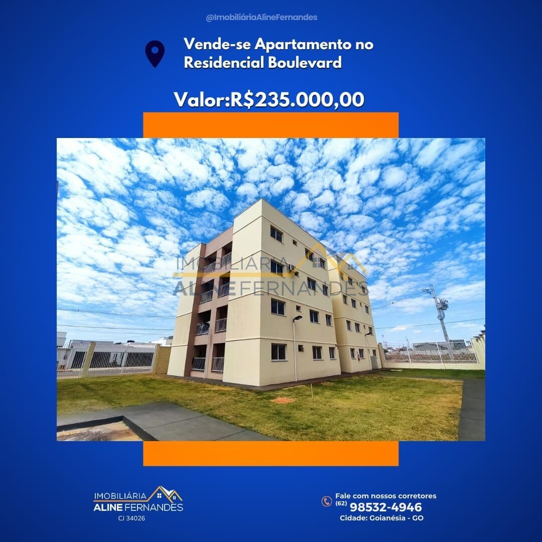 Apartamento em Residencial Laurentino Martins, Goianésia/GO