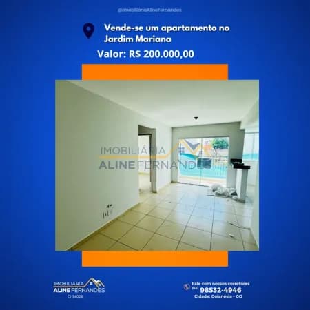 Apartamento em Goianésia - Residencial Bougainville