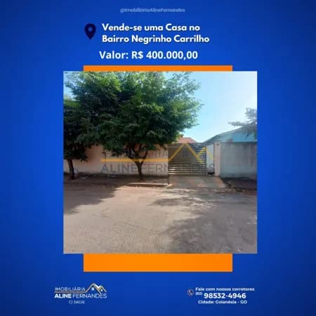 Casa em Goianésia - Setor Negrinho Carrilho