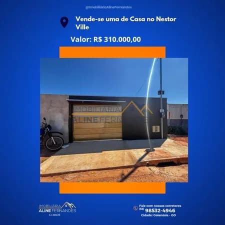 Casa em Goianésia - Residencial Nestor Ville