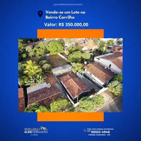 Lote/Terreno em Goianésia - Carrilho