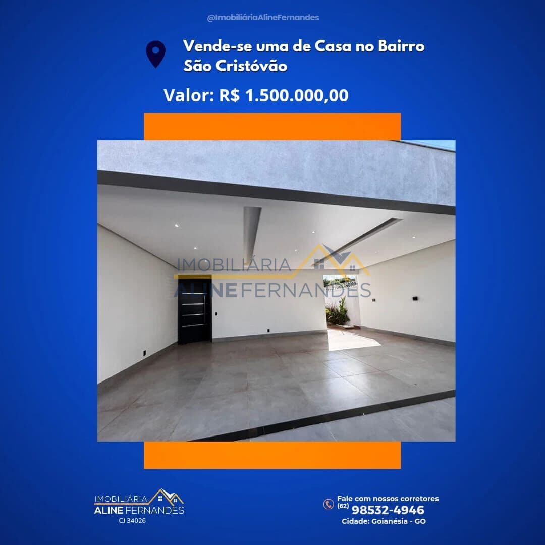 Casa em Goianésia - São Cristóvão