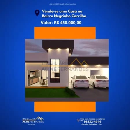 Casa em Goianésia - Setor Negrinho Carrilho