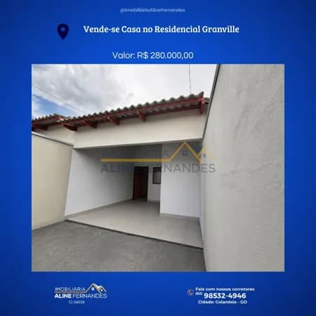 Casa em Goianésia - Residencial Granville
