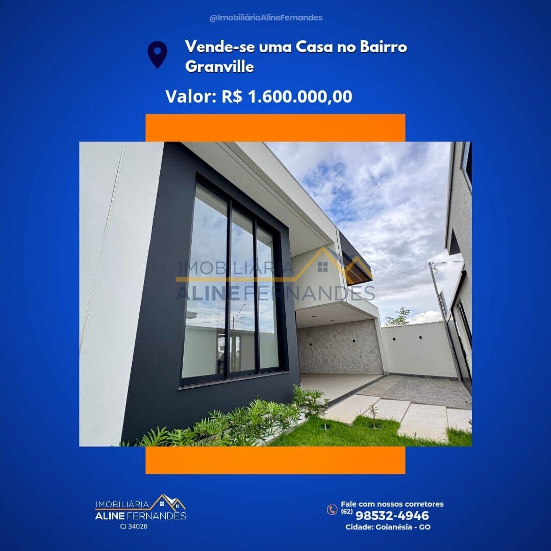 Casa em Goianésia - Residencial Granville