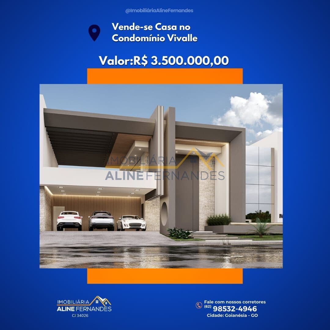 Casa em Goianésia - Residencial Vivalle Goianésia