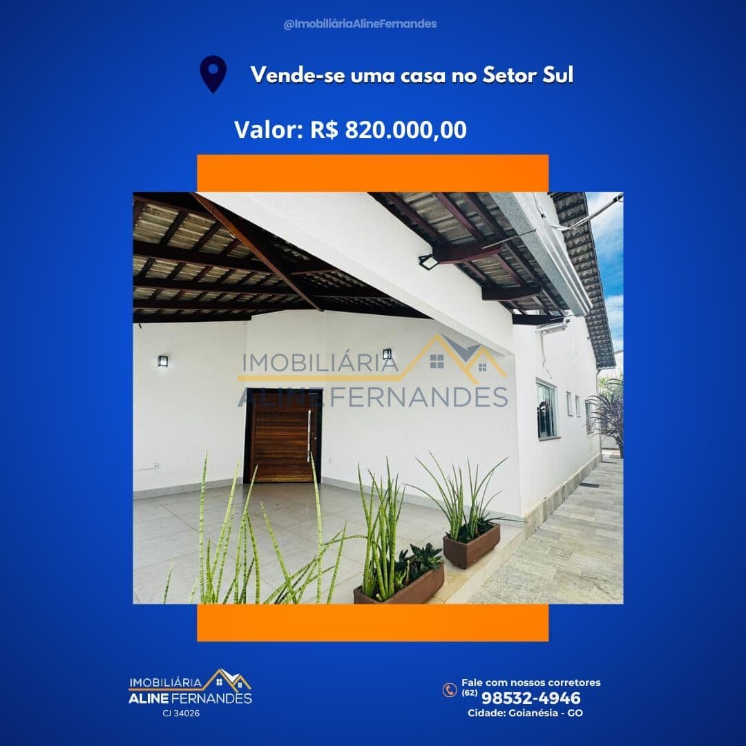 Casa em Goianésia - Setor Sul