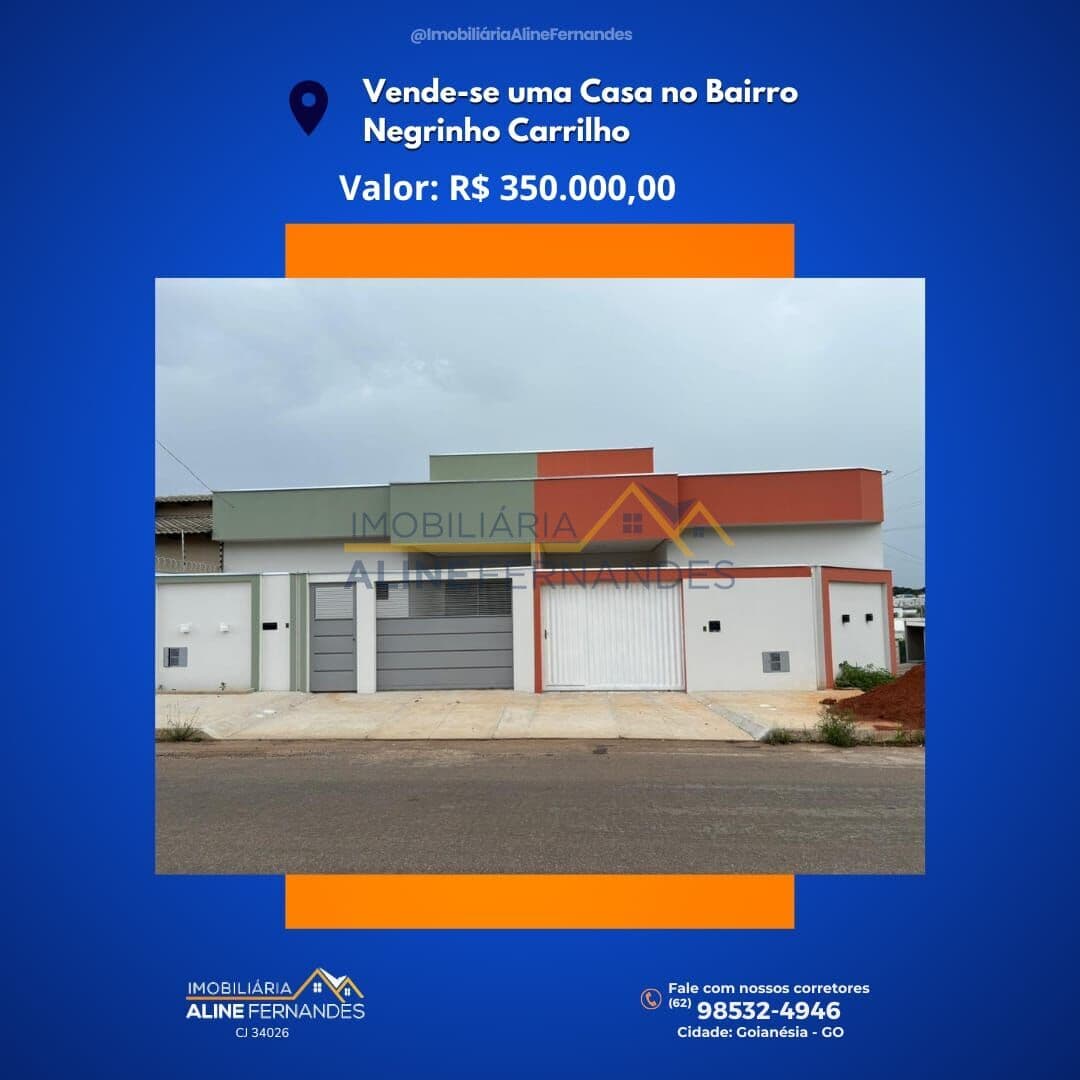 Casa em Goianésia - Carrilho