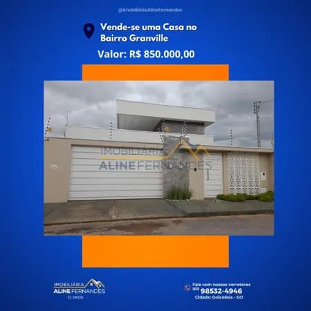 Casa em Goianésia - Residencial Granville