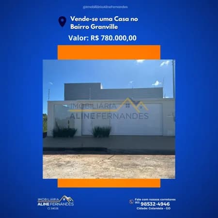 Casa em Goianésia - Residencial Granville