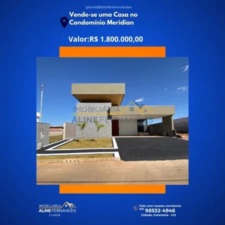 Casa em Goianésia - Condomínio Meridian
