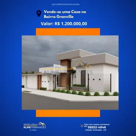 Casa em Goianésia - Residencial Granville
