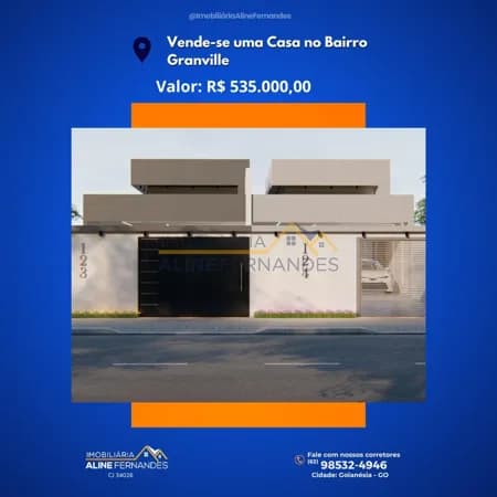 Casa em Goianésia - Residencial Granville