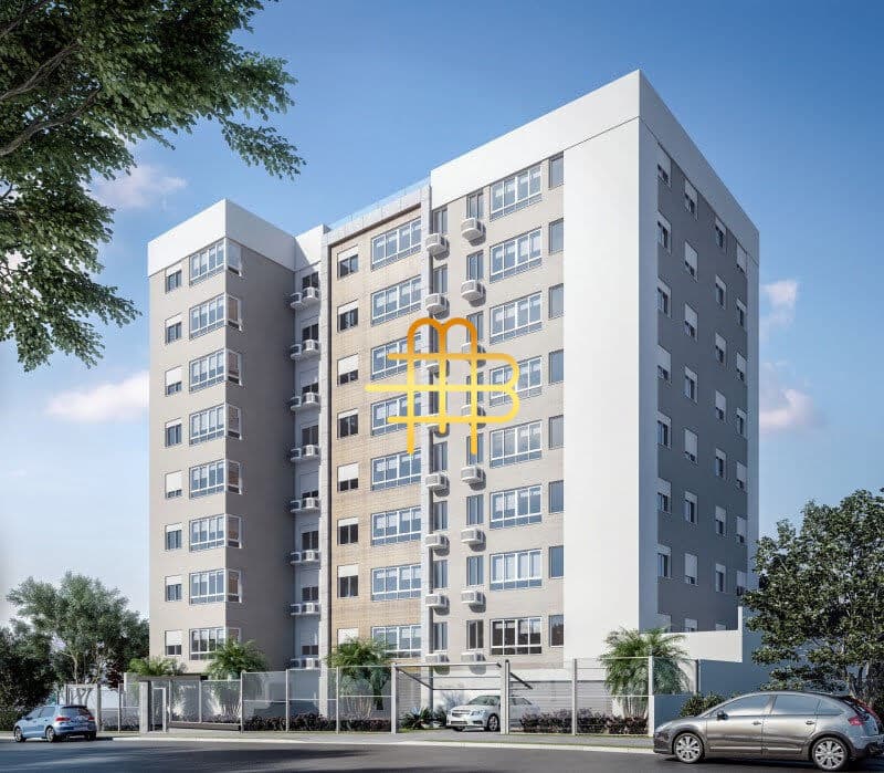 Apartamento de dois dormitórios e suíte com duas vagas