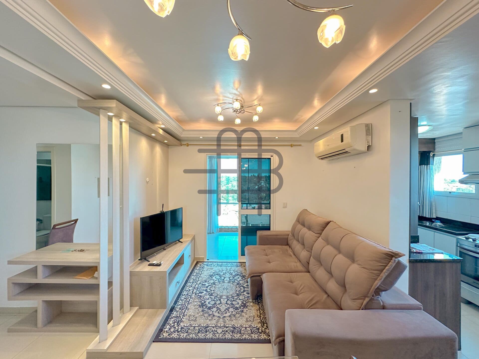 VENDA | Apartamento mobiliado com 2 dormitórios e 2 vagas no centro de Gravataí