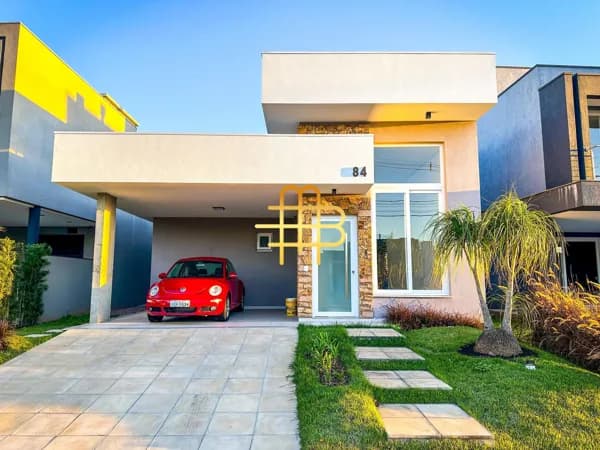 Casa térrea e nova no Condomínio fechado Terras Alpha