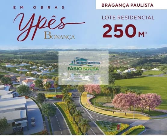 Lote/Terreno em Bragança Paulista - Cidade Planejada II