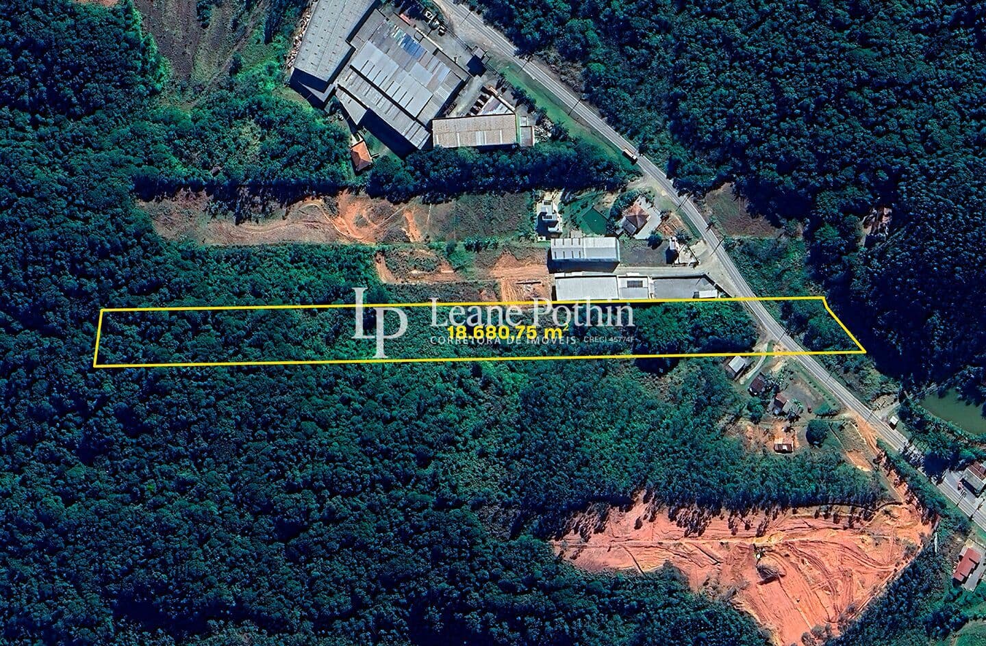 Terreno | 18.680 m² | Caraíba - Nova Trento