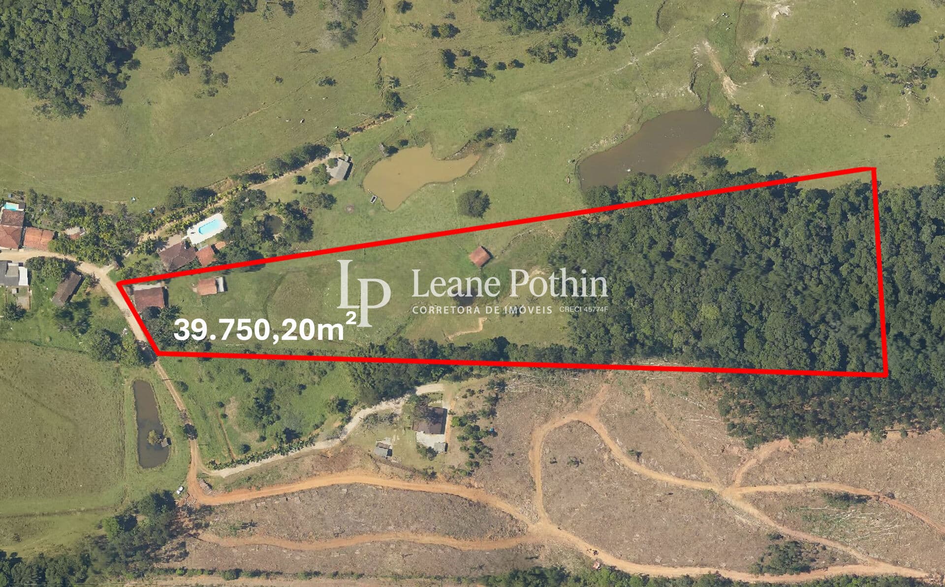 Sítio 39.750m² | Brilhante I - Itajaí