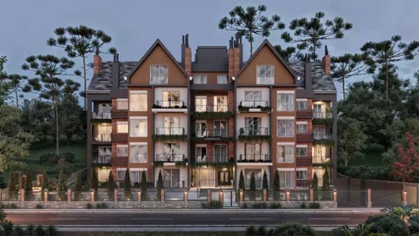Apartamento em Gramado - Portico
